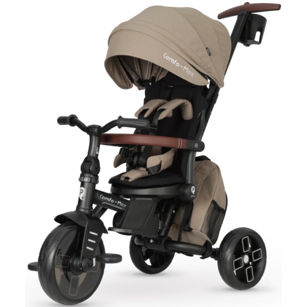 Фото - Триколісний велосипед Qplay Comfo Max Brown (T70 ComfoMaxBrown)